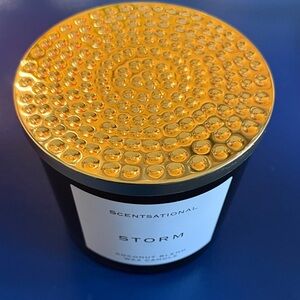 Storm Candle - Scentsational Storm Candle Large Glass Jar 26oz 3 Wicks